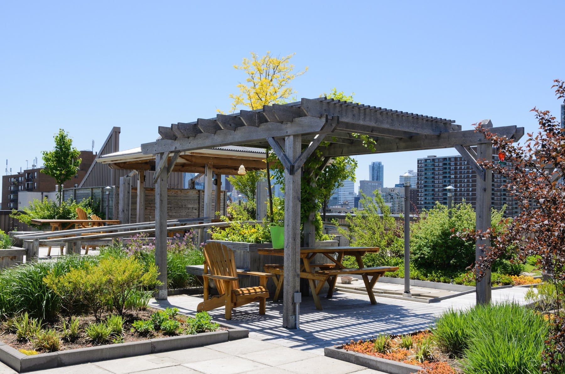 Calgary Roofing Companies | Claw Roofing | Flat Rooftop Garden
